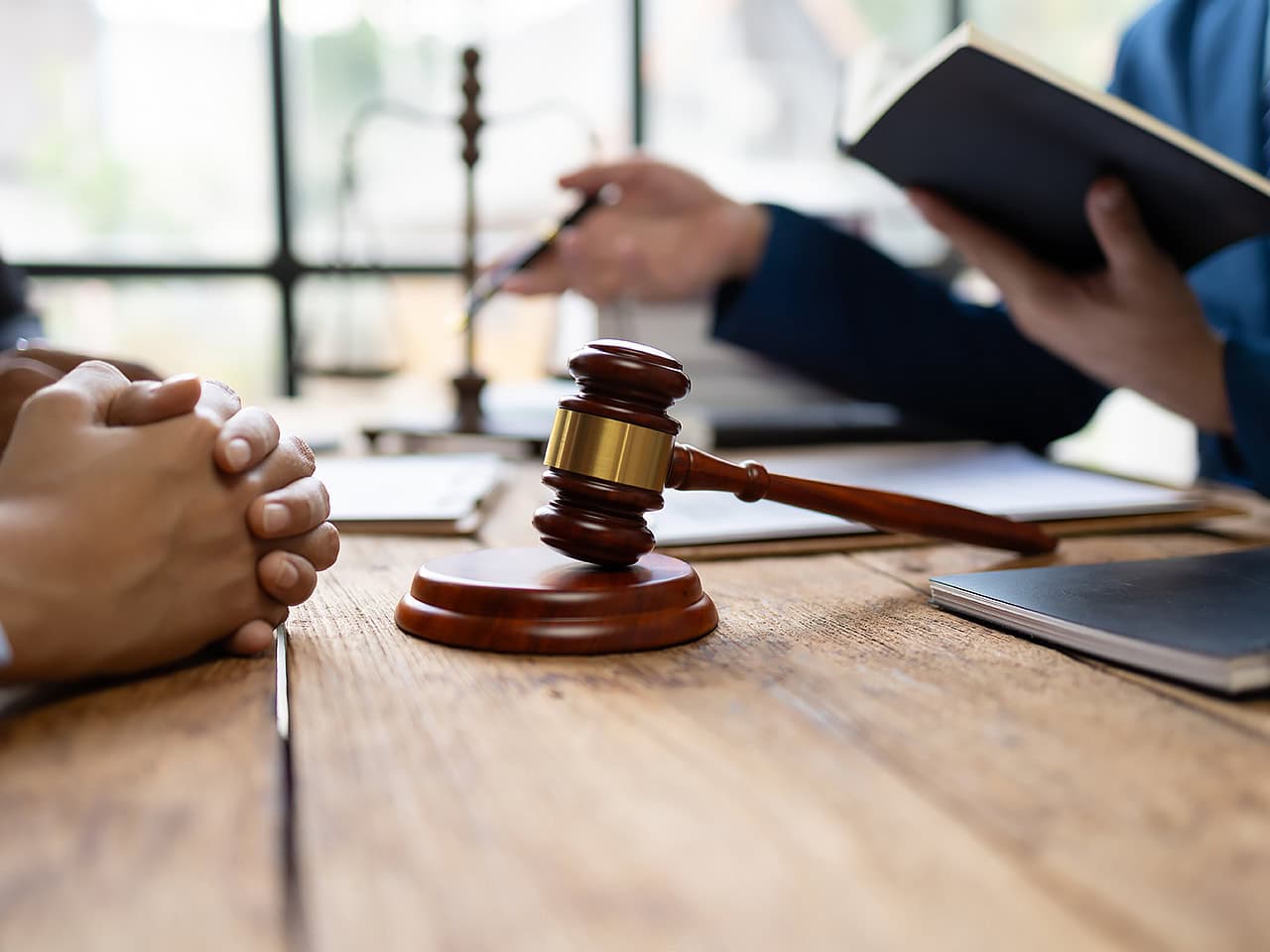 Case settlement negotiations between two attorneys